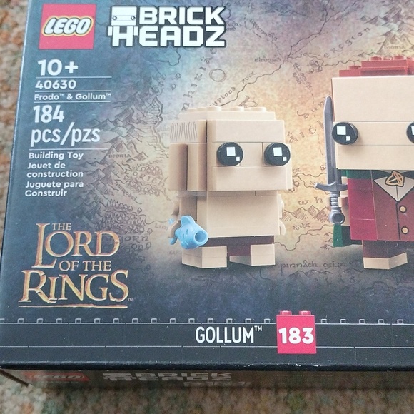 LEGO BrickHeadz Frodo & Gollum (40630) The Lord of The Rings - Picture 3 of 5